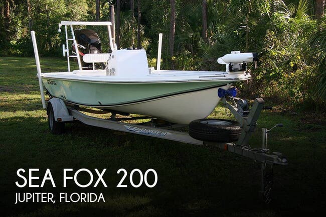2005 Sea Fox  200 Flats Fox