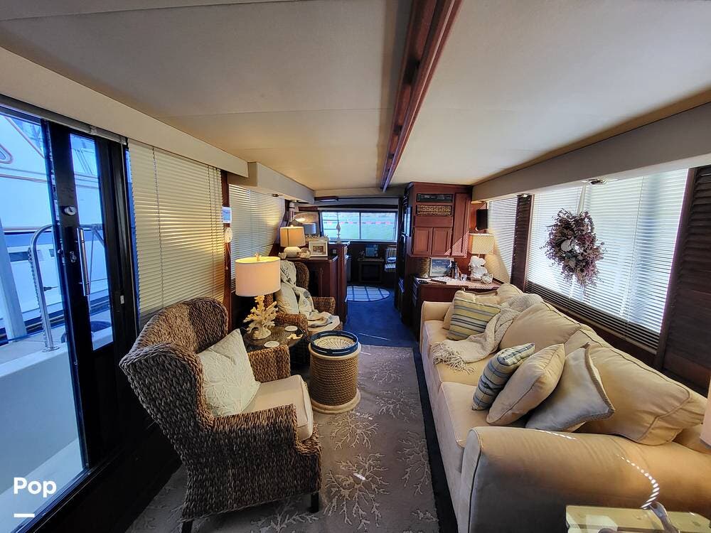Email now about this Houseboat - 1988 Bluewater 42 Coastal Cruiser! Slide #2