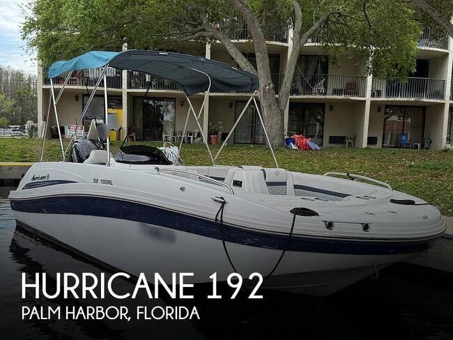 2022 Hurricane SunDeck Sport 192RL OB