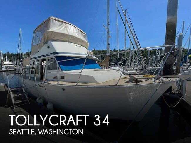 1975 Tollycraft  Tri-cabin 34