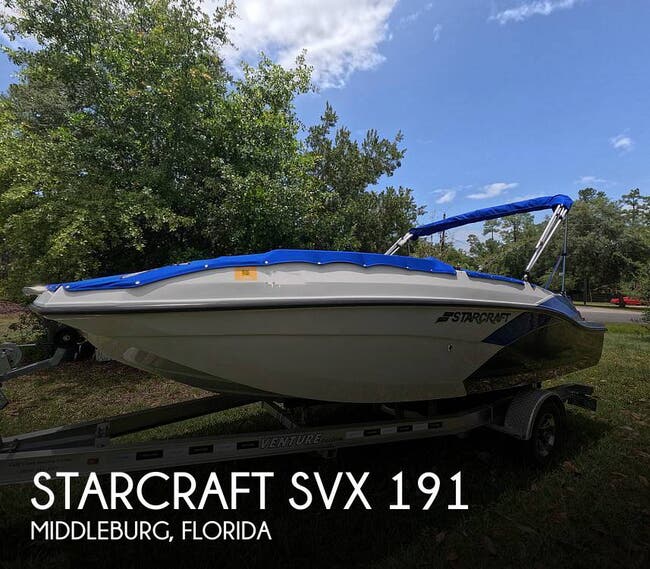 2022 Starcraft Marine SVX 191