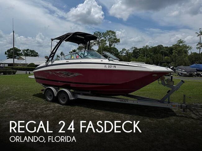 2012 Regal FasDeck 24