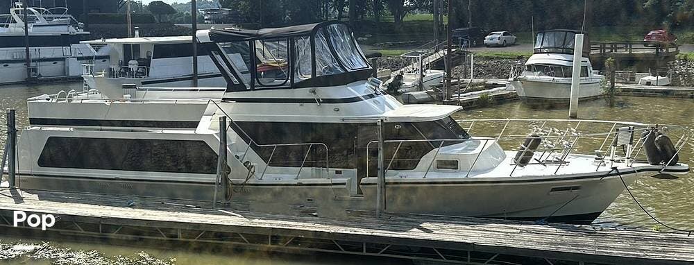 Email now about this Motor Yacht - 1985 Bluewater Boats Costal Cruiser! Slide #1