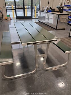 Aluma 8ft Picnic Table - New for sale by Joe's Trailer Mfg in Clarklake, Michigan