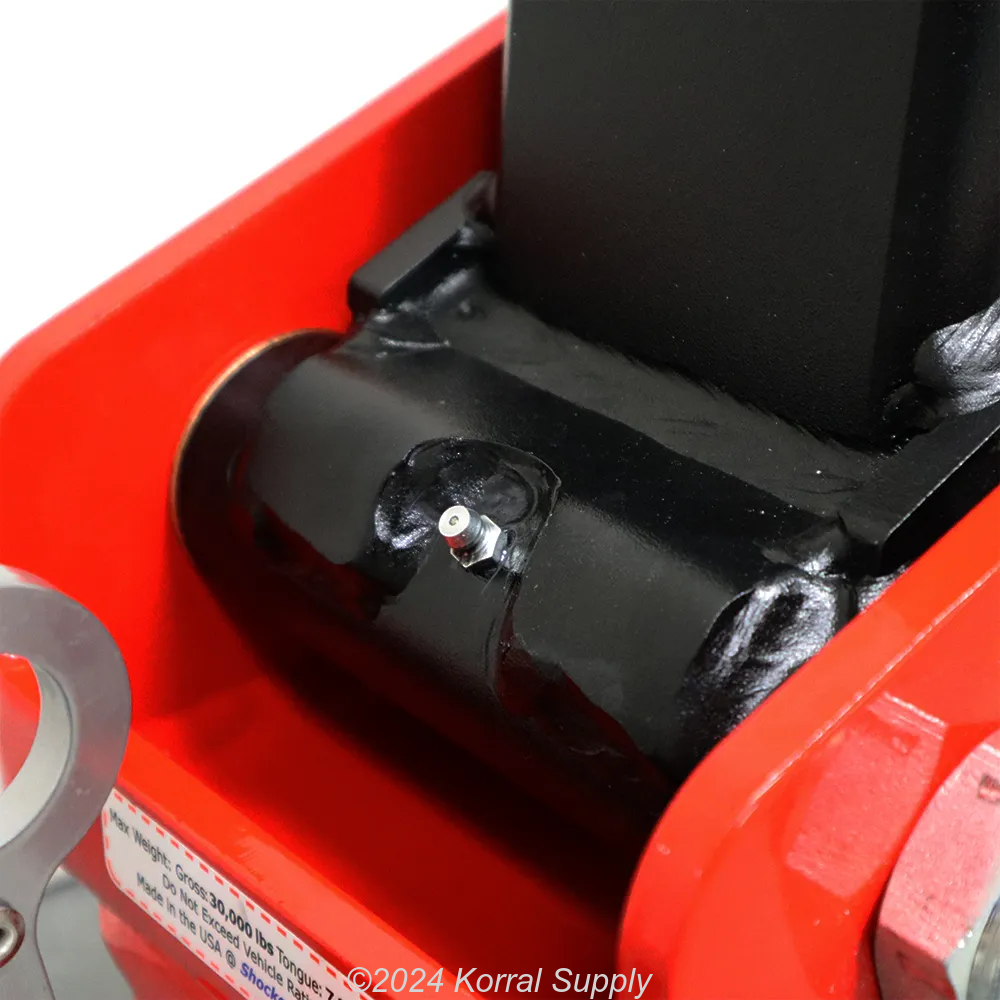 Shocker 30K Gooseneck Air Hitch & Coupler for 2-5/16