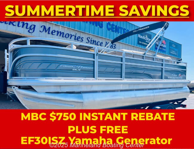 2024 Sun Tracker  Fishin' Barge 20 DLX