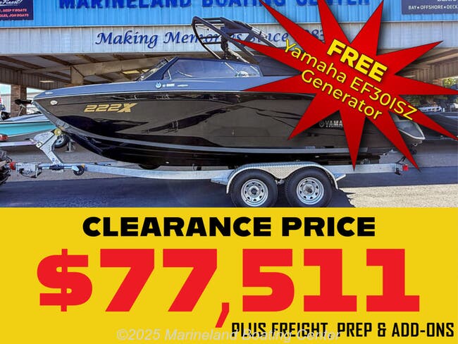 2025 Yamaha Boats  222XE