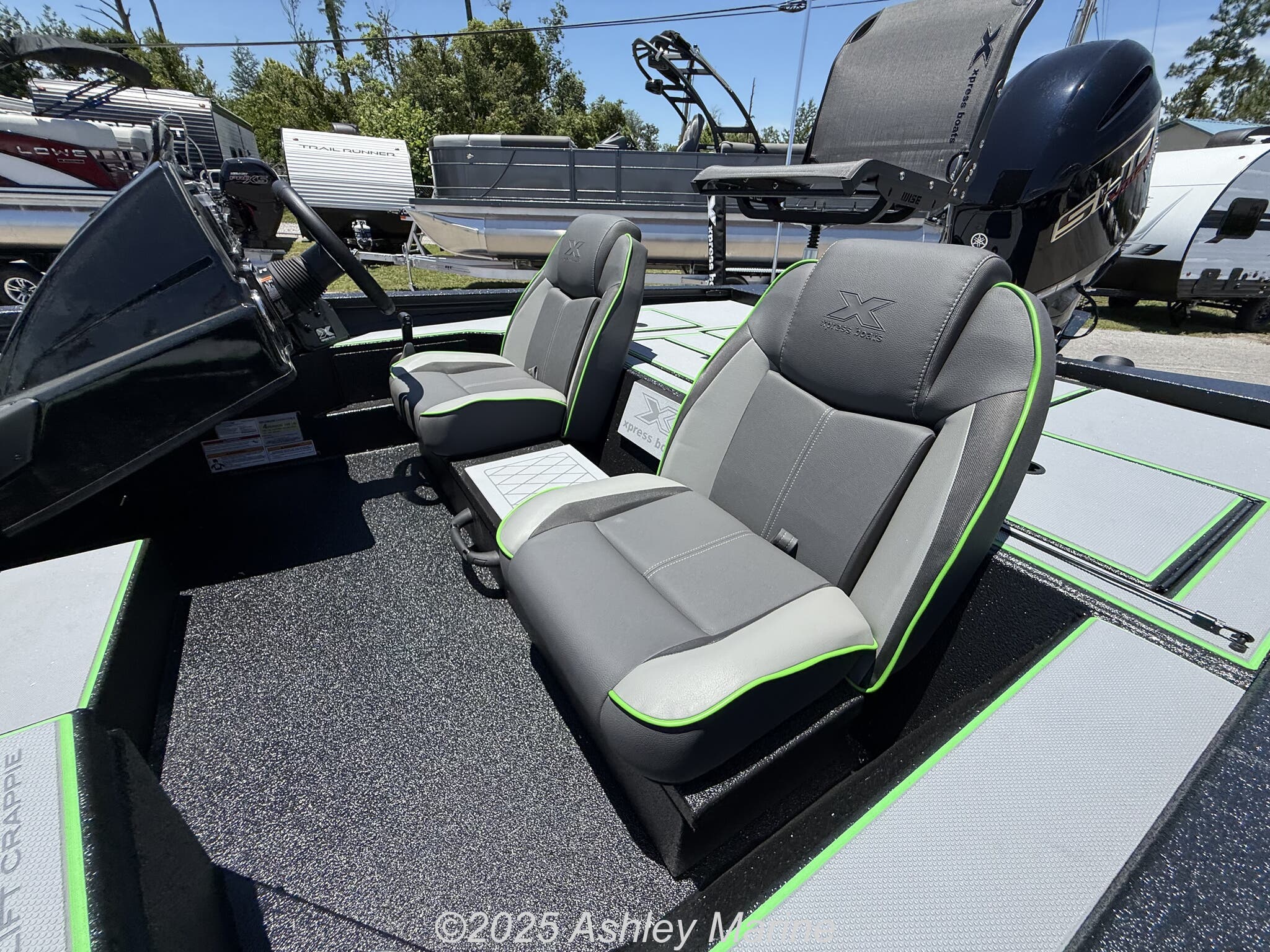 Email now about this Bass Boat - 2025 Xpress Hyper-Lift Crappie Series H20 CRAPPIE! Slide #1