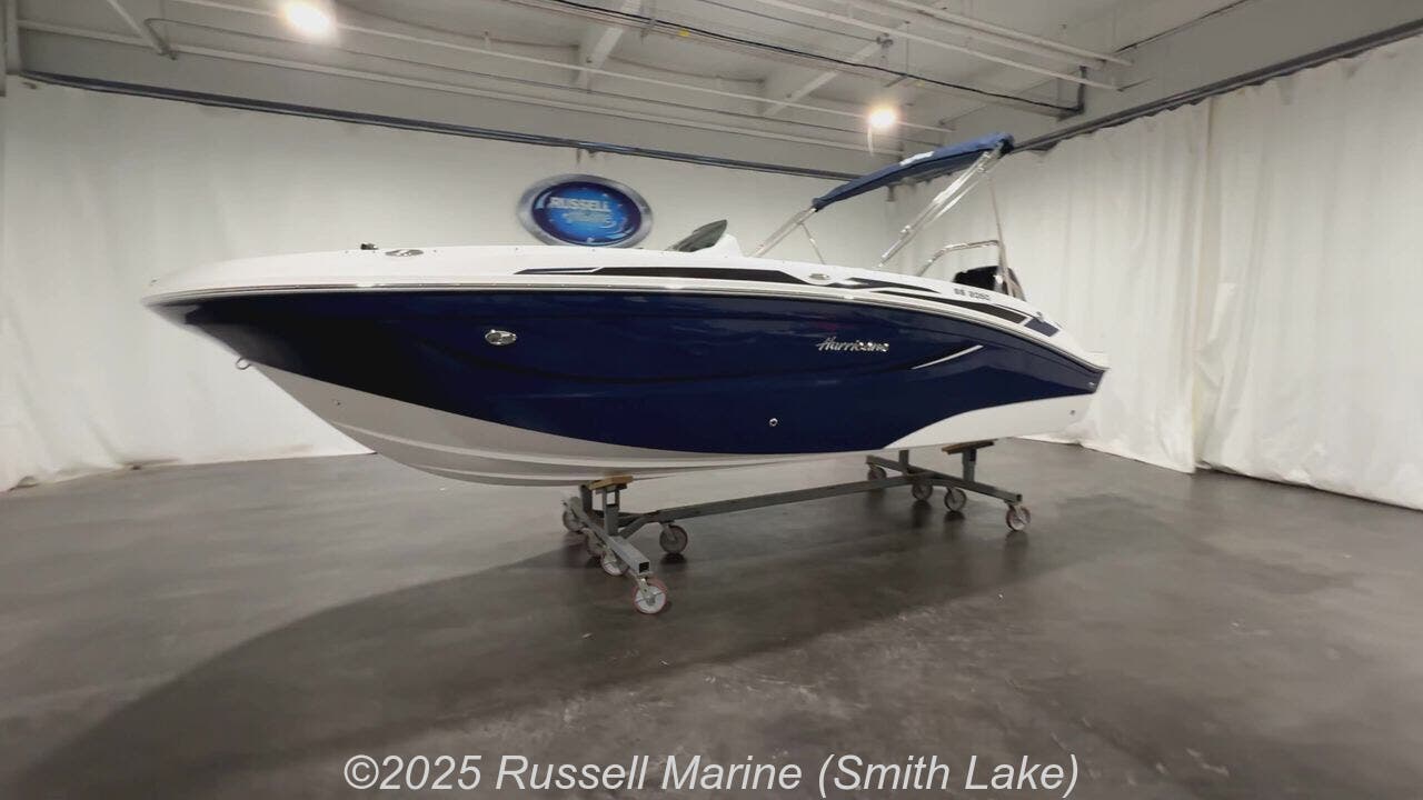 Email now about this Deck Boat - 2025 Hurricane SS2050-OB! Slide #4