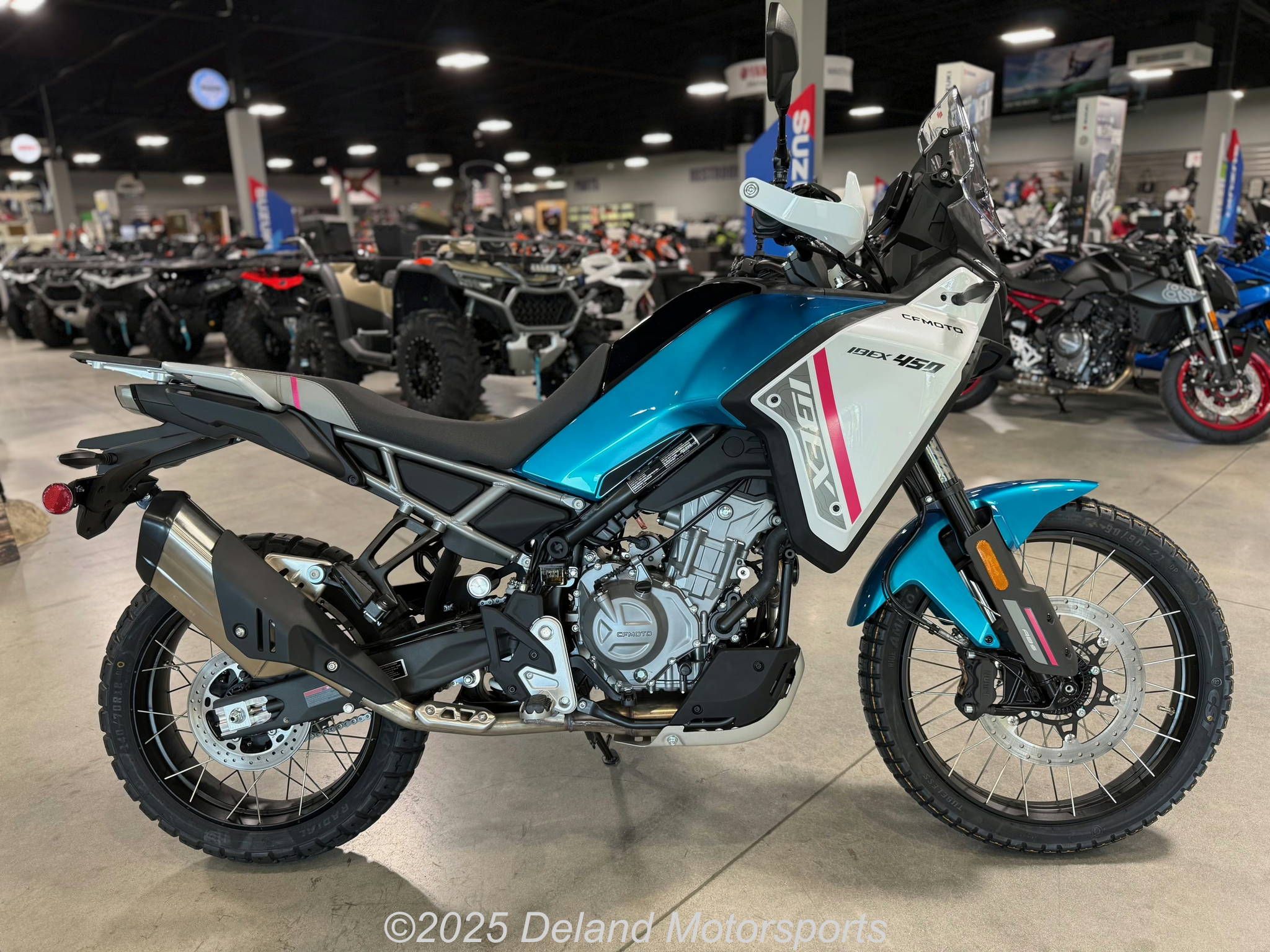 Dual Purpose Motorcycle For Sale - 2026 CFMOTO IBEX 450 | Rev & Roam