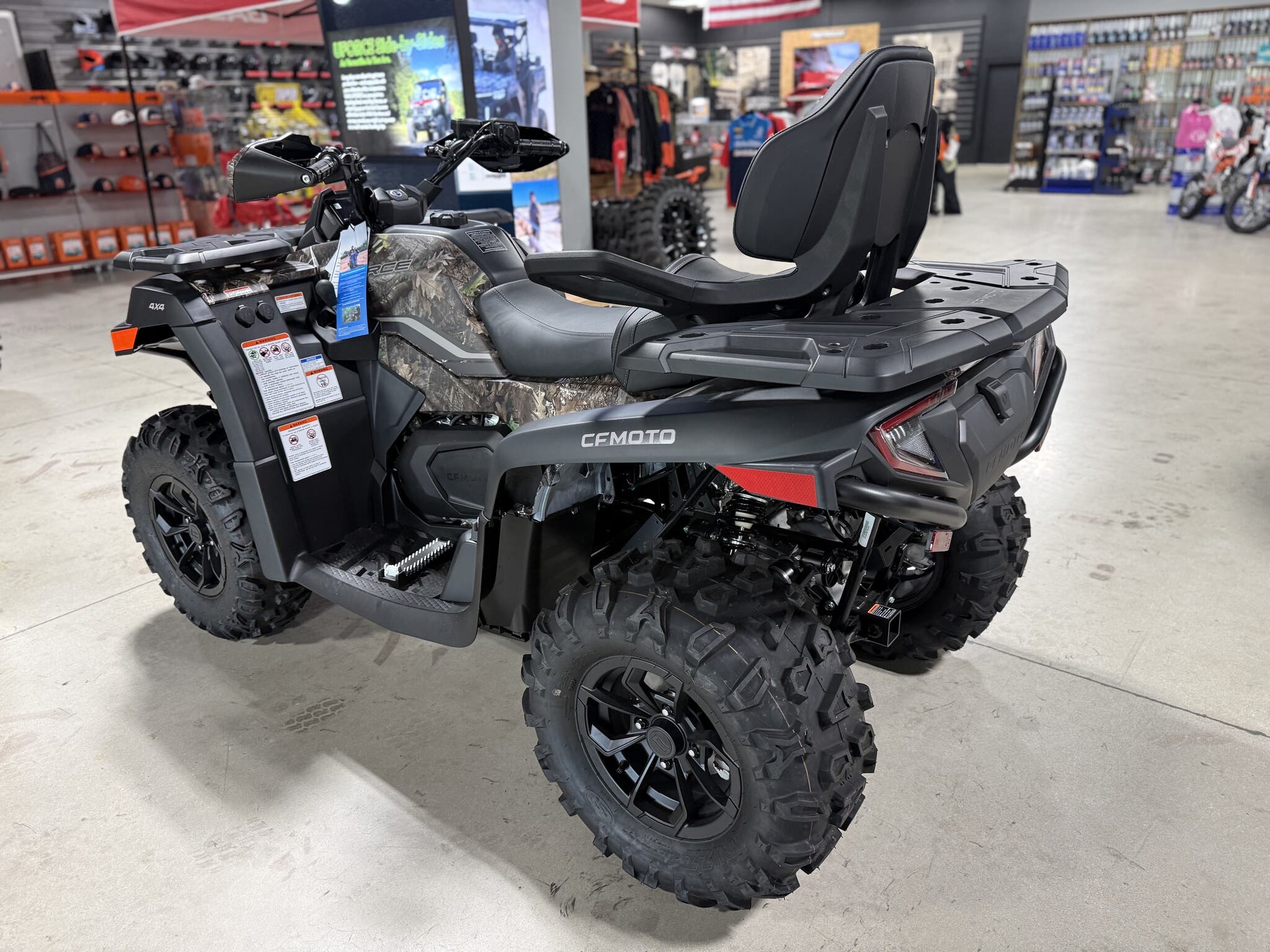 2026 BLU CFMOTO CFORCE 600 Touring Camo ATV