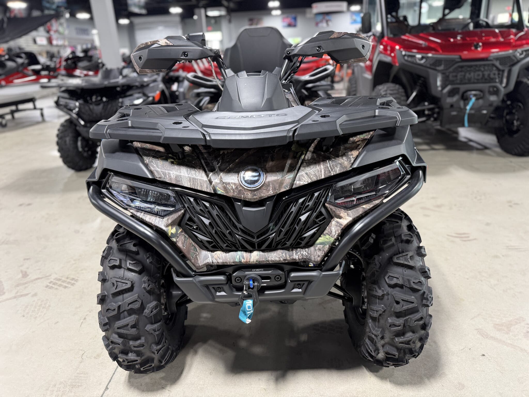 2026 BLU CFMOTO CFORCE 600 Touring Camo ATV