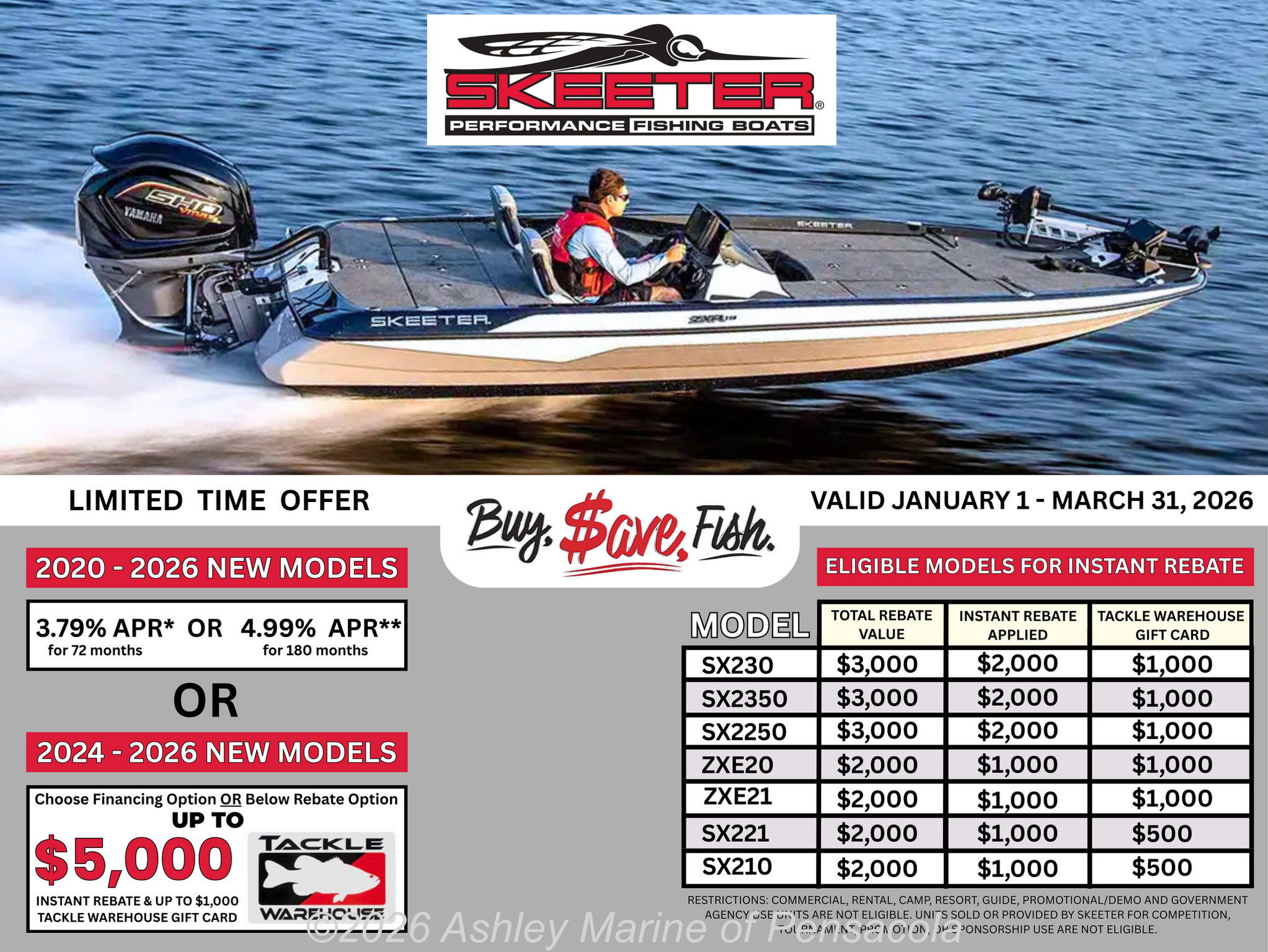 2026 Skeeter ZXE20